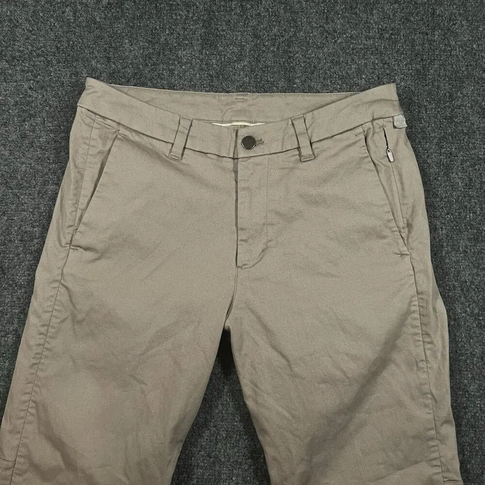 Lululemon Pants Mens 30 Gray ABC Slim Fit Commission Warpstreme Golf LM5ABXS